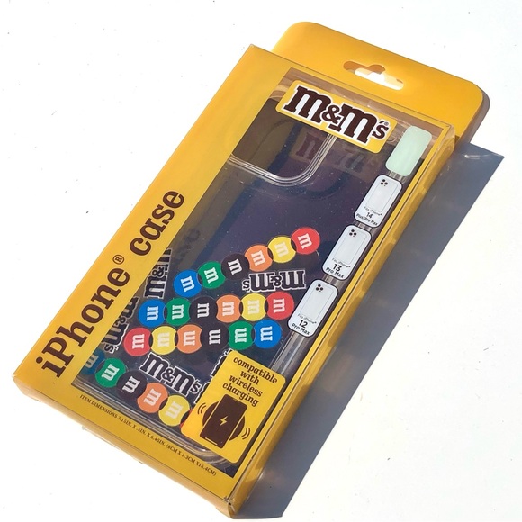 New M&M’s Floating Candy Liquid iPhone (12, 13, 14 Pro Max) Case - Picture 6 of 11